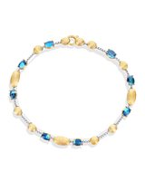 Bracciale Nanis Donna Dancing Azure in Oro giallo Diamante 0.20 Ct BS5-597 - BS5-597